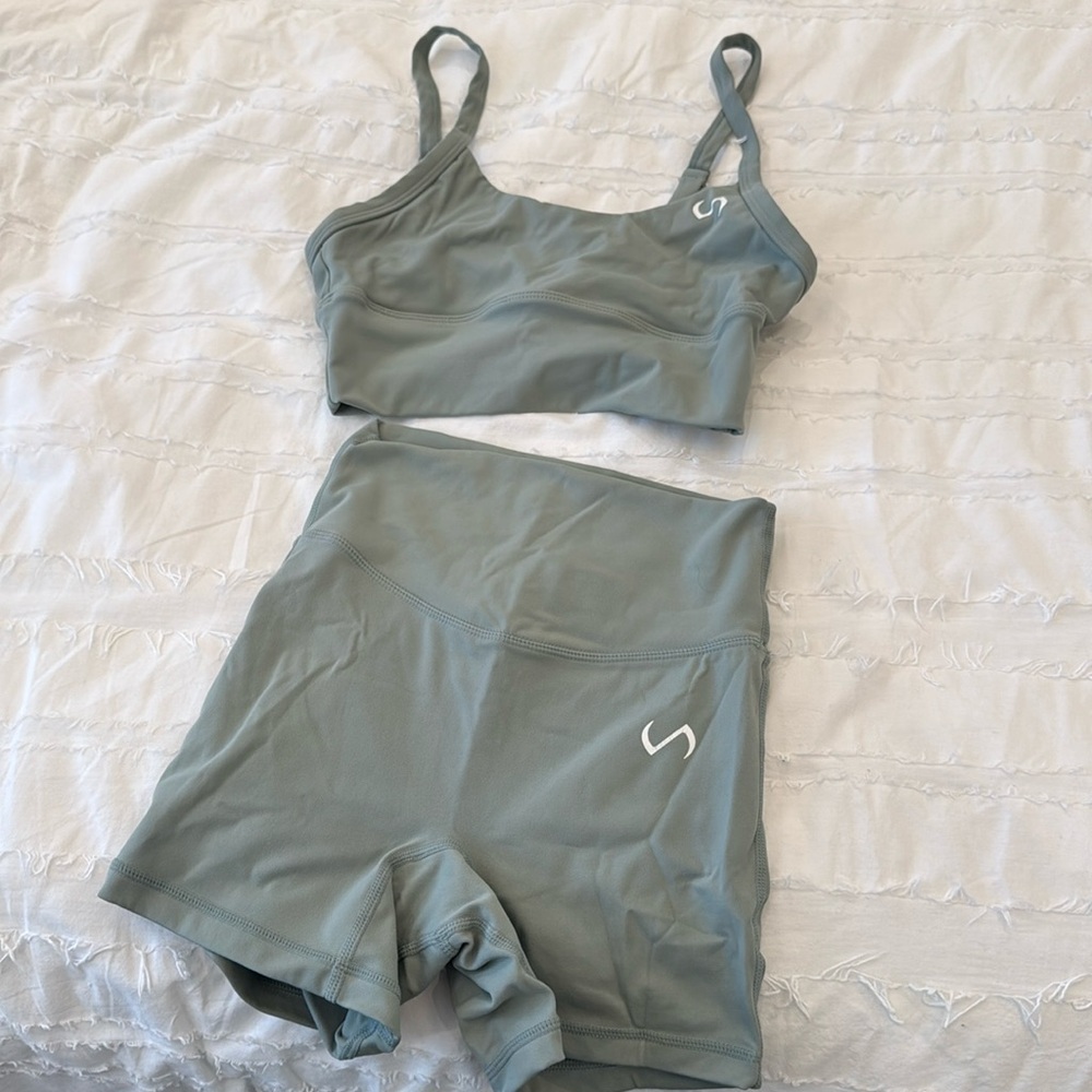 TLF matching sports bra and shorts